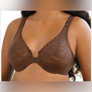 Glamorise Front Close Wonder Wire sexy Bra size 38C